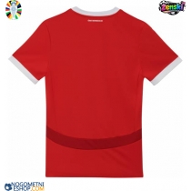 Ženski Nogometni dresi Avstrija Domači EP 2024 Kratek Rokav